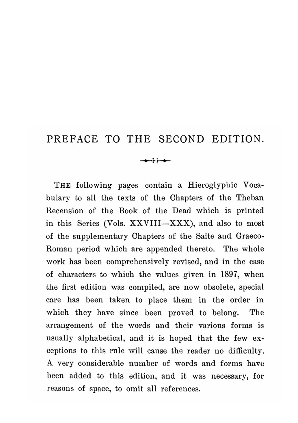 Hieroglyphic vocabulary to the Theban recension of the Book of the dead | E. A. Wallis Budge