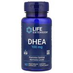 Life Extension, ДГЭА, 100 мг, 60 вегетарианских капсул