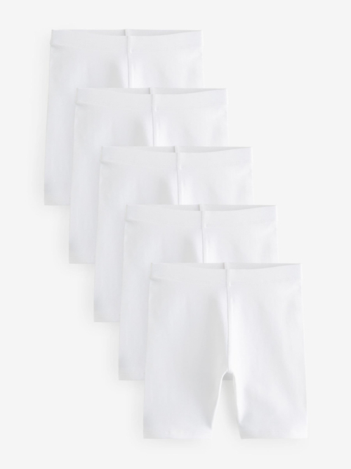 Шорты-велосипедки для высоких девочек Next Q77-149, 5 шт, Белый