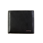 Мужской кошелёк 12х10 см из натуральной кожи с RFID-защитой от сканирования Doublecity 120-DC32-48A в коробке