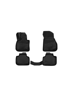 Коврики в салон для BMW X1, 2015-, Second generation (F48), SUV, (Европа), 4 шт. (полиуретан) ELEMENT3D0543210K