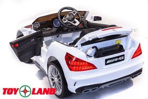 Детский электромобиль Toyland Mercedes-Benz SL65 белый