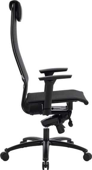 Кресло Everprof Deco Black Lux Сетка Черный