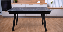 Стол стеклянный Лорд (Мрамор серый), ДСВ-Мебель, г.Пенза