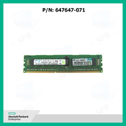 Модуль памяти HP 4GB RDIMM PC3L-10600R-9 1Rx4 LV (647893-B21) 647647-071 / 664688-001