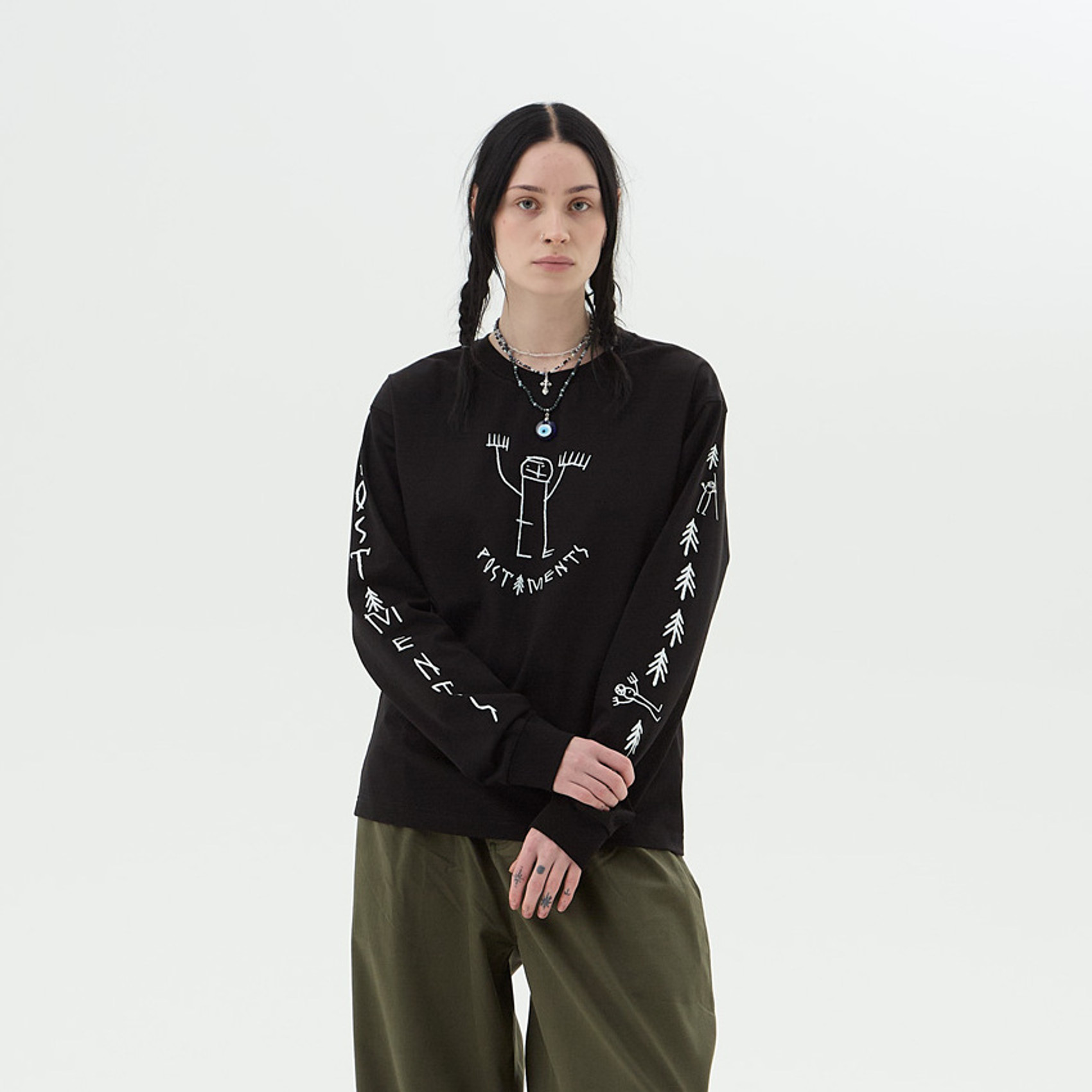 Лонгслив Postaments Beresta (black) артикул: - купить в магазине Дайс