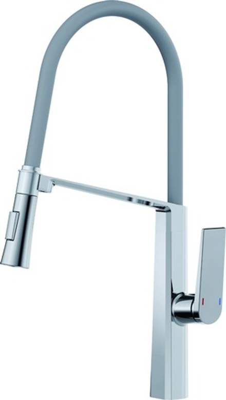 Смеситель для кухни с гибким изливом HAIBA HB73827 хром