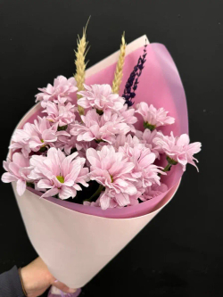 Букет кустовых хризантем, 3шт