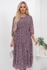 Платье Хелен (лиловый) Р11-1075/12 Nikol (Акция)