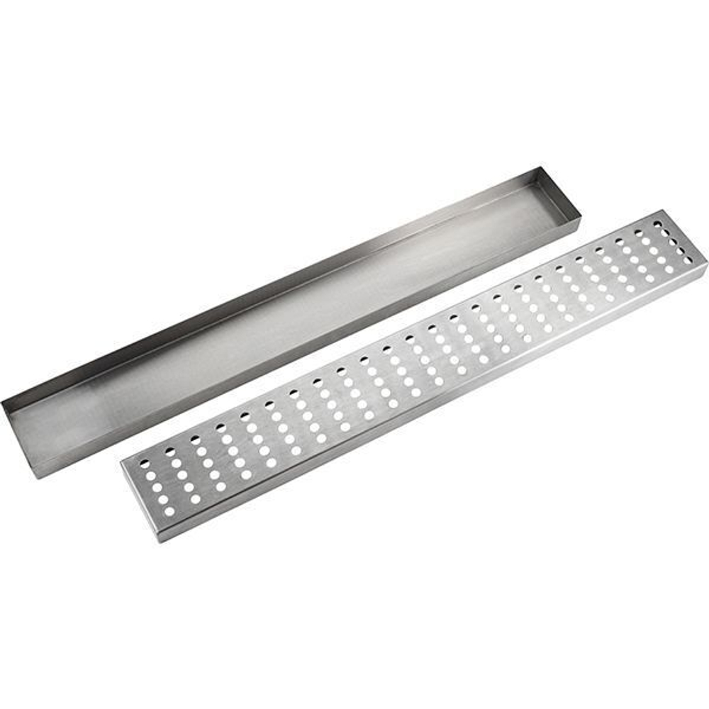 Каплеуловитель «Пробар»;сталь нерж.;,L=615,B=80мм;стальной (Цвет: серебристый)