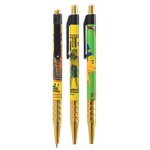 Ручка шариковая, автоматическая, Basir, синие чернила, серия "Египет", 60 шт