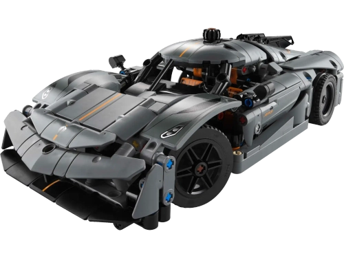 Конструктор LEGO Technic 42173 Серый гиперкар Koenigsegg Jesko Absolut