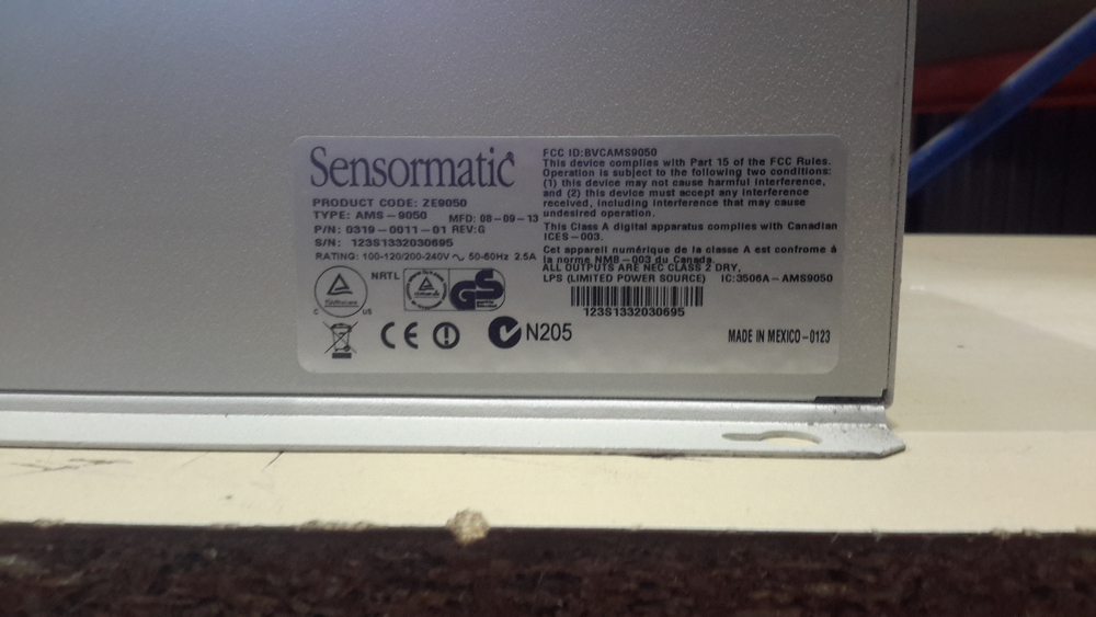 Sensormatic Блок ZE 9050 на 4 антенны, б/у, в отличном состоянии