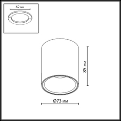 Потолочный светильник ODEON LIGHT 7137/12CL