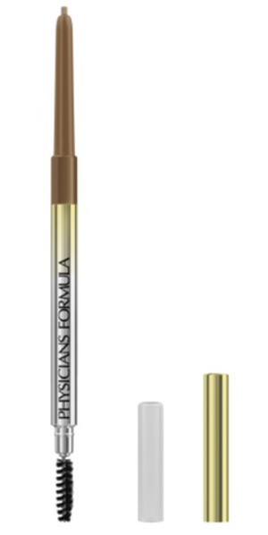 PHYSICIANS FORMULA Карандаш для бровей Eye Booster Slim Brow Pencil, тон: коричневый, 0,05г