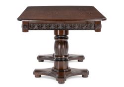 Деревянный стол Морнит 180(240)х100х76 орех темный / орех