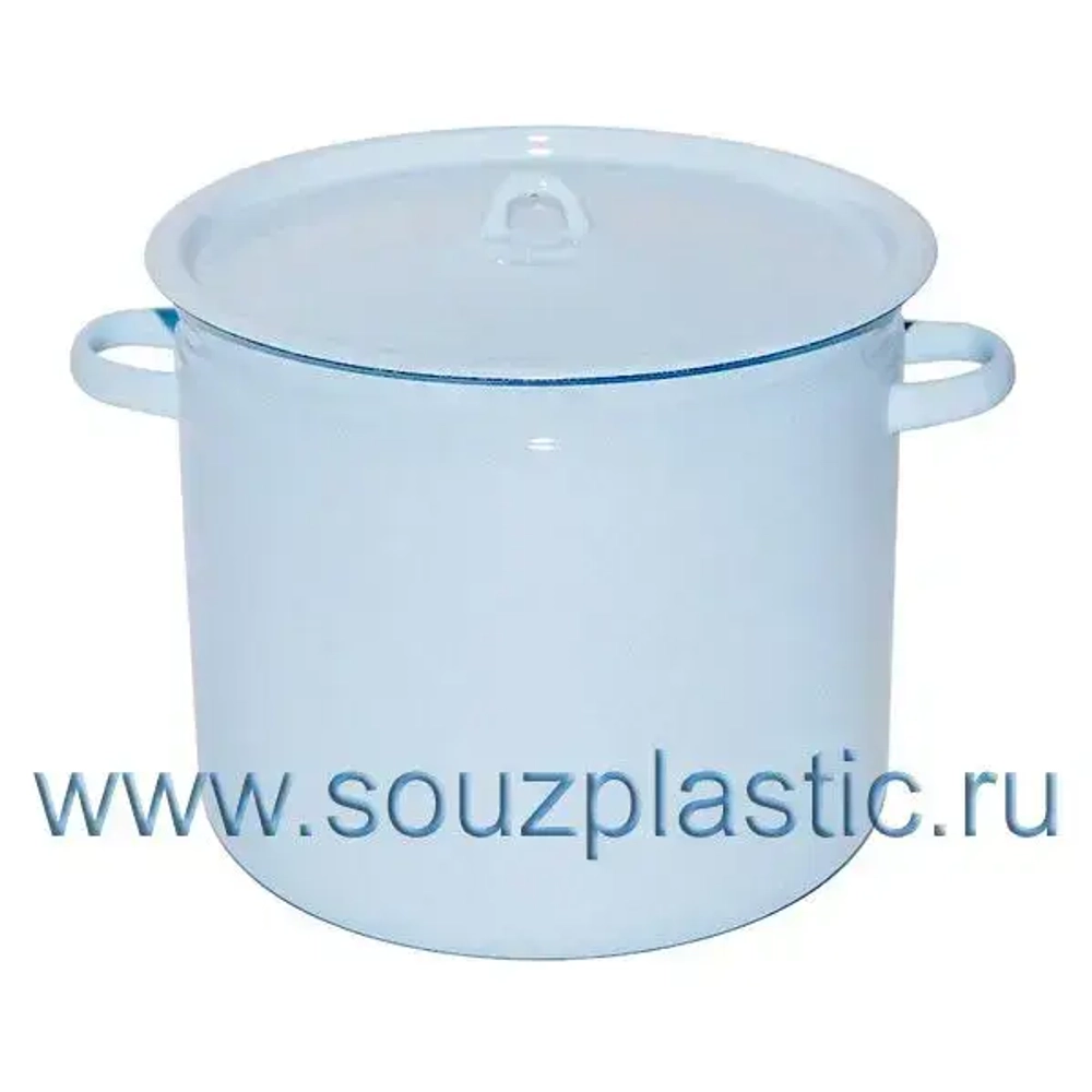 Кастрюля 12л цилиндрическая без рисунка