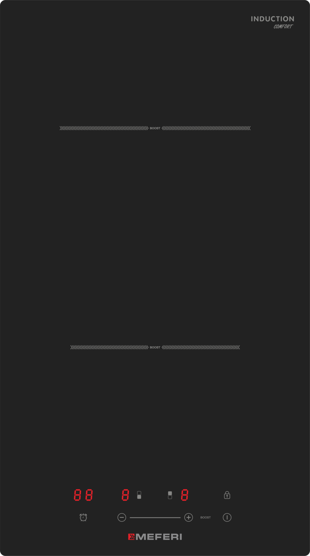 Индукционная варочная панель Meferi MIH302BK COMFORT фото 