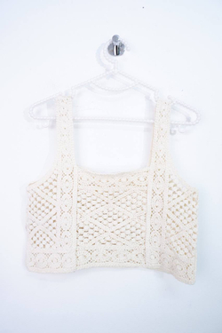 Топ Reserved вязаный, маркировка L, визуально на 46 размер