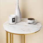 Журнальный столик круглый приставной