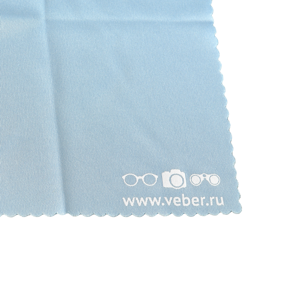 Салфетка микрофибра для ухода за оптикой Veber