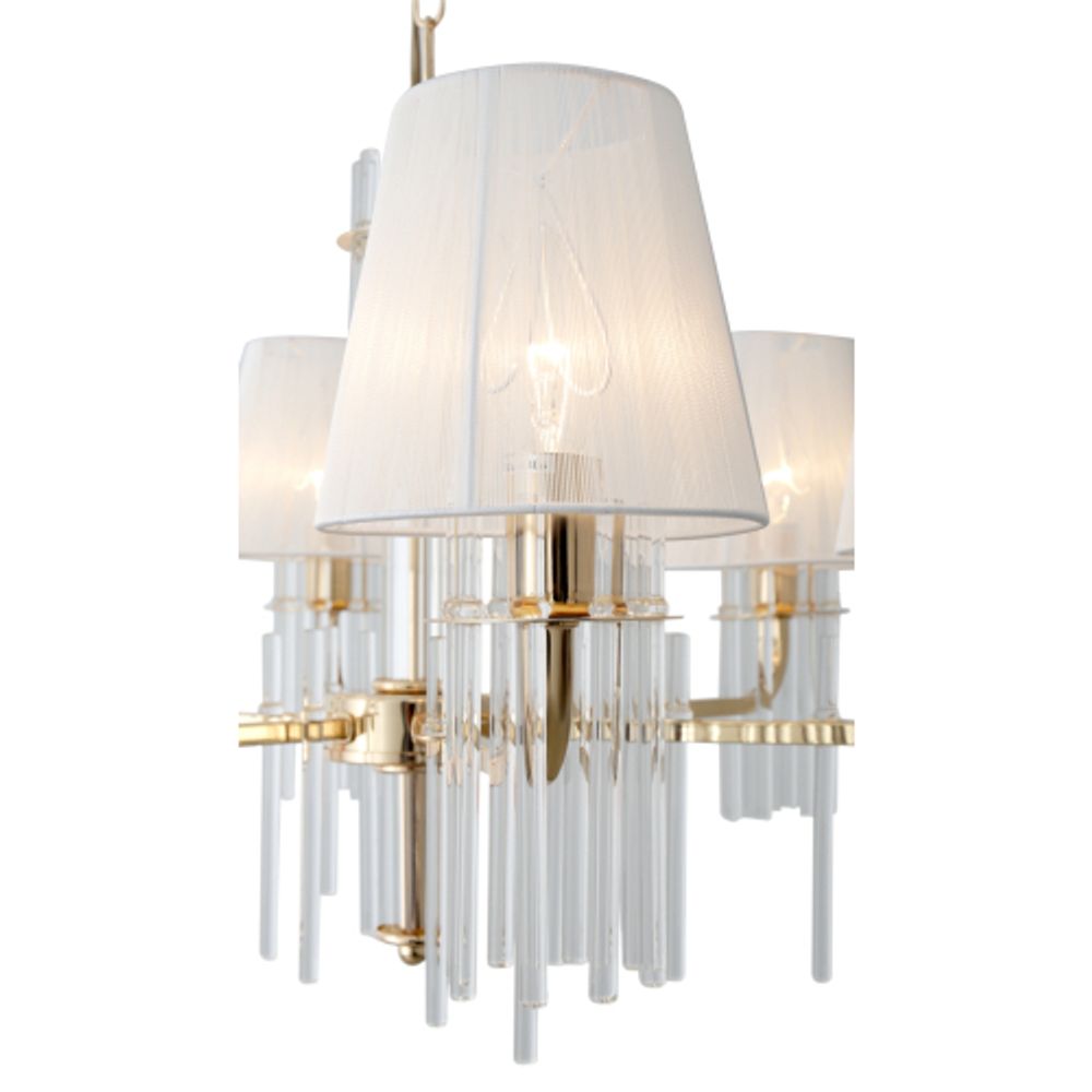 Люстра Rivoli Lilith 1039-306 6 х Е14 40 Вт хрусталь