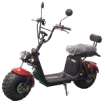 Электроскутер Citycoco GT E30 черный матовый