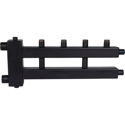 Коллектор с гидравлической стрелкой ROMMER - 1"1/2 НР на 2+1 контур 1" НР (до 85 кВт)