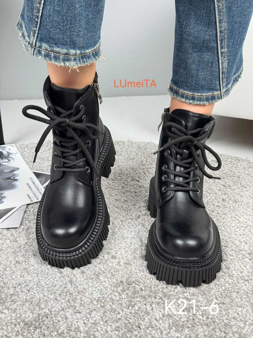 Ботинки нат. кожа по 6 пар (36-40)р./ 21-6