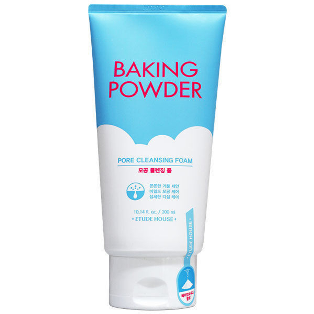 Пенка очищающая для жирной и комбинированной кожи Etude House Baking Powder Pore Cleansing Foam 160 мл.