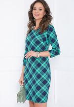 ПЛАТЬЕ ПЬЕМОНТИ (БИРЮЗА) Bellovera (Акция)