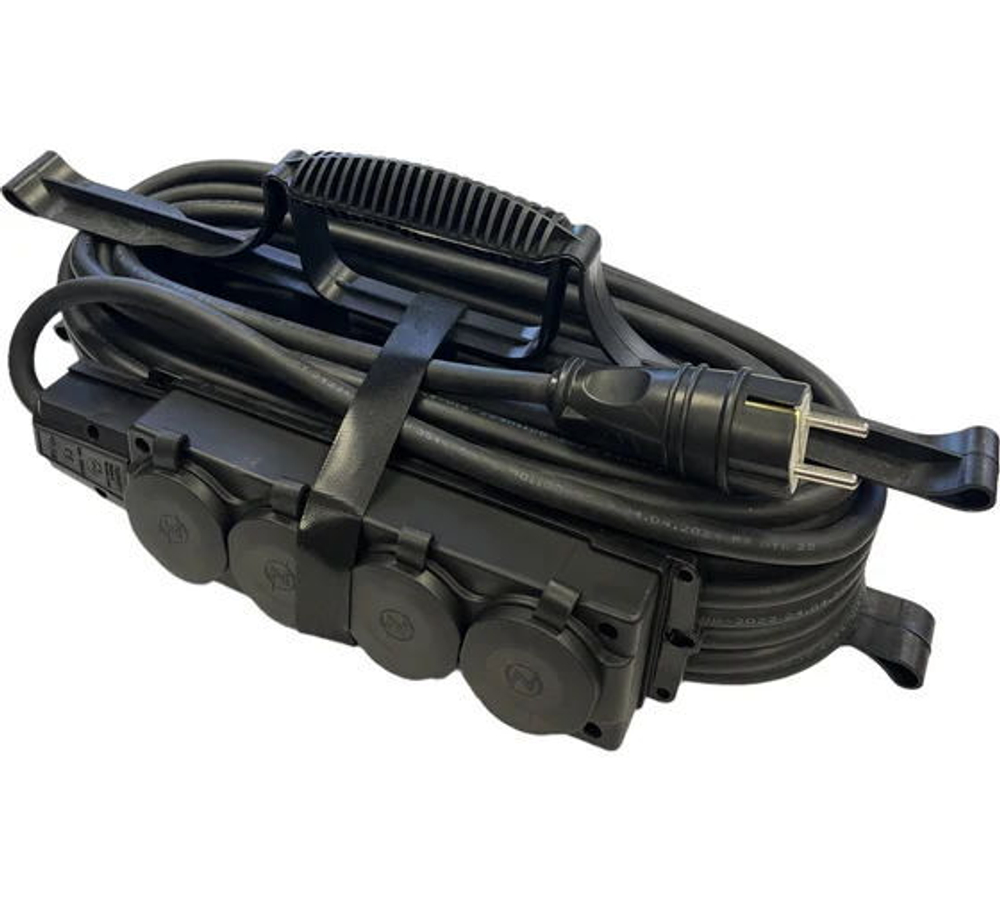 Удлинитель силовой iTOK i-CONNECT-COLOR-SUR-KG-215-4-54-10-BLACK