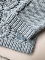 Вязаный кардиган из хлопка и шерсти Baby Dior, 68