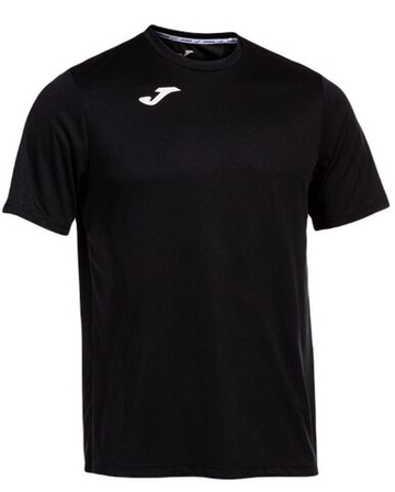 Мужская теннисная футболка Joma Combi Short Sleeve - черный