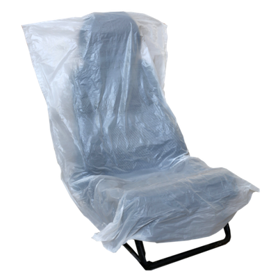 Накидки для сидений белые 790х130см, эконом 12 мкрн (Рулон 500шт)