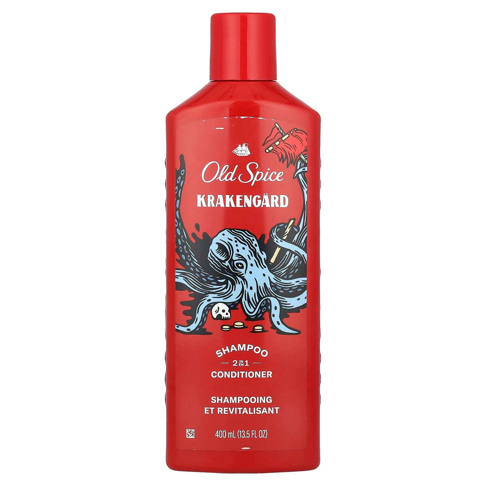Old Spice, Шампунь и кондиционер 2 в 1, Krakengard, 400 мл (13,5 жидк. Унции)