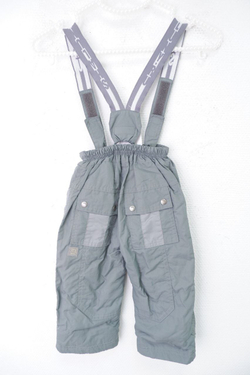 Брюки "Шалуны" темно-оливковые утепленные на 1 год, новые