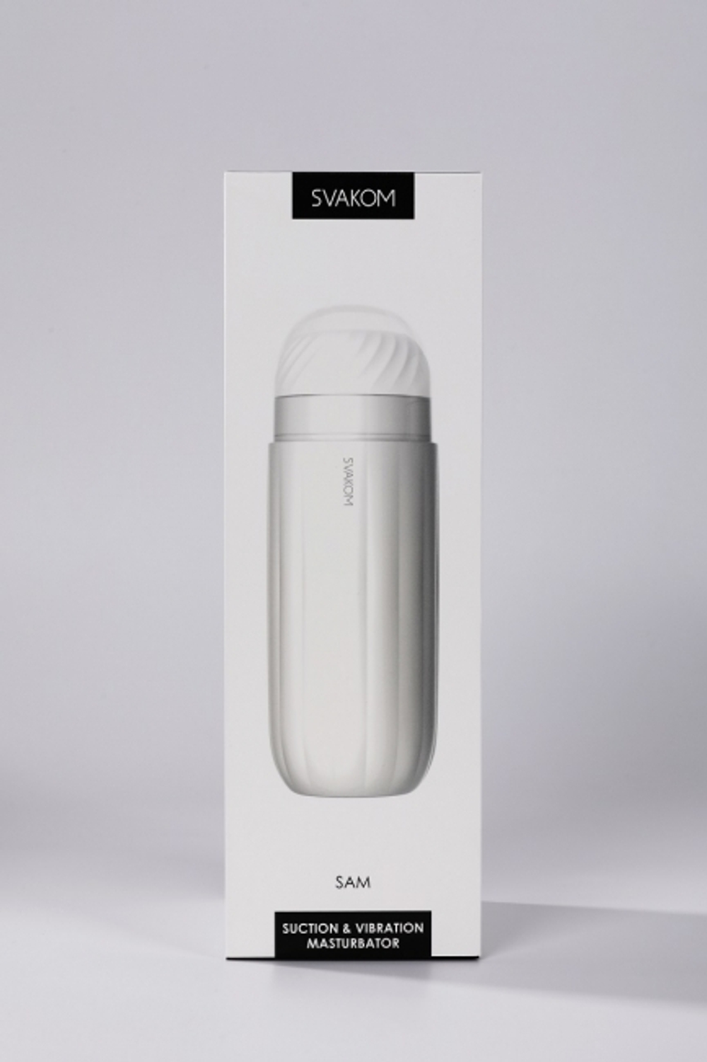 Sam White Автоматический мастурбатор, белый (Цвет: белый)