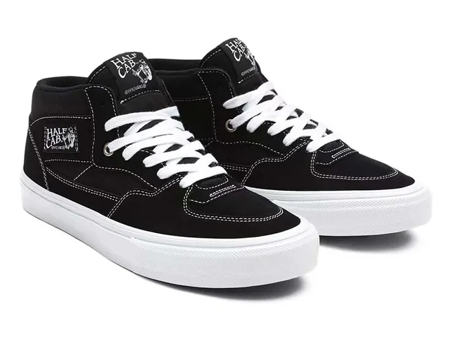 Кеды VANS Skate Half Cab Чёрно-белые