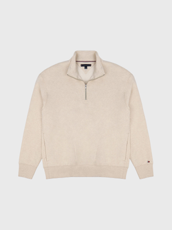 Свитшот на молнии Tommy Hilfiger Classic Quarter- Zip Beige