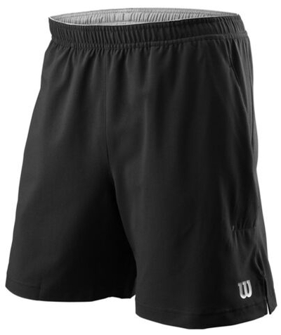 Мужские шорты теннисные Wilson M Power Twin 7 Short - black