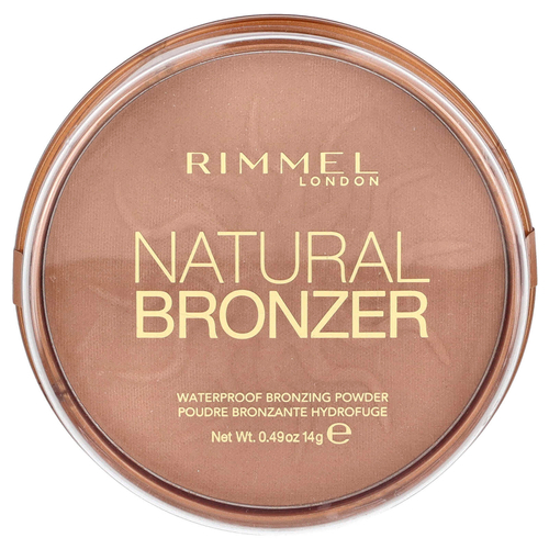Rimmel London, Natural Bronzer, Waterproof Bronzing Powder, 022 Sun Bronze, 0.49 oz (14 g)