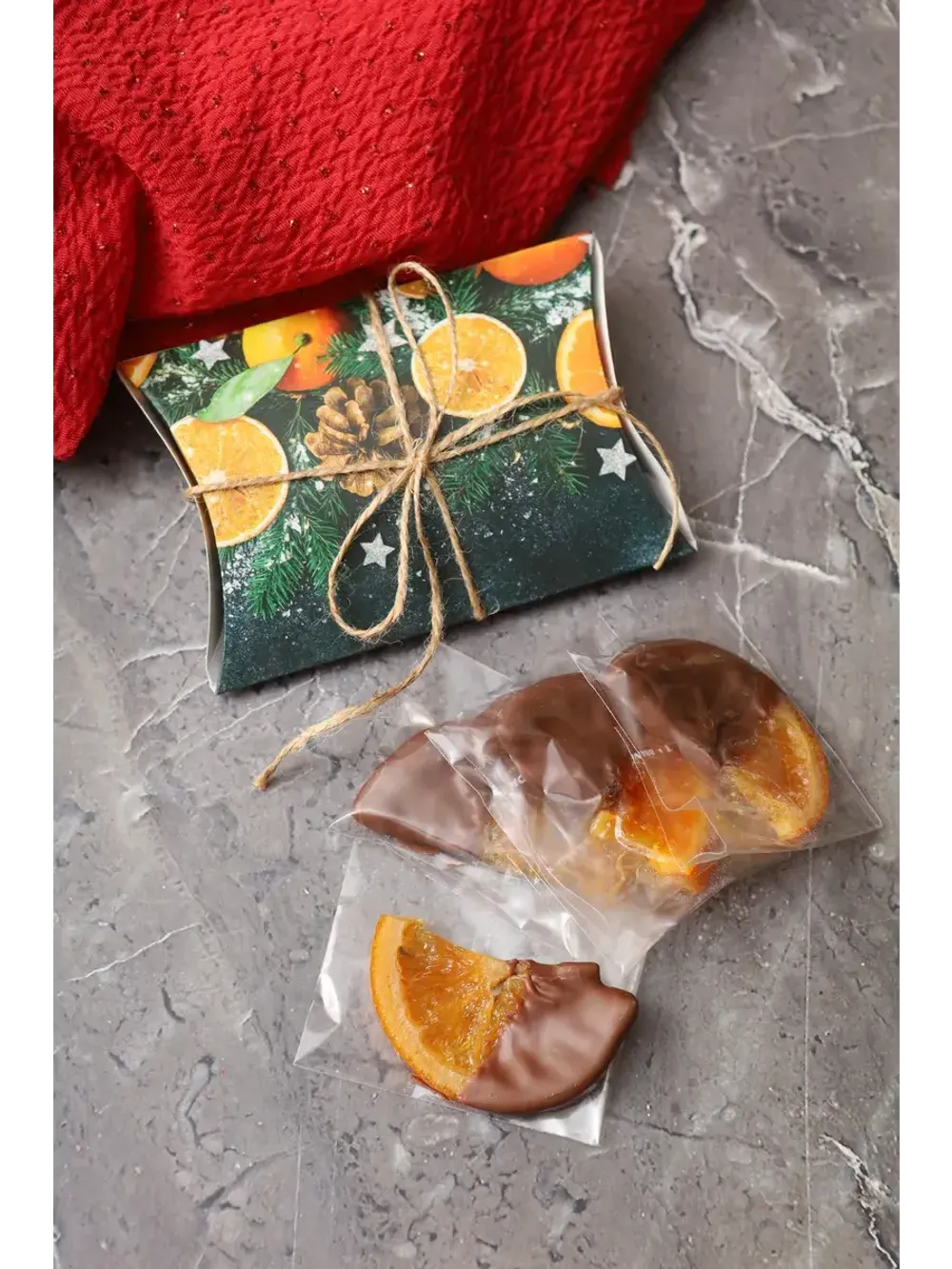 Апельсин в шоколаде 15 шт.