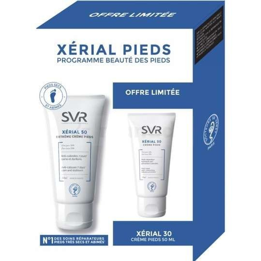 СВР Ксериал Набор Кремов для ног SVR Xerial Kit 50 мл + 30 мл