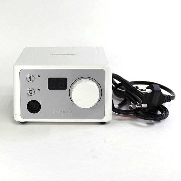 Аппарат для маникюра/педикюра Marathon 3N/H37SP серебристый/черный с педалью