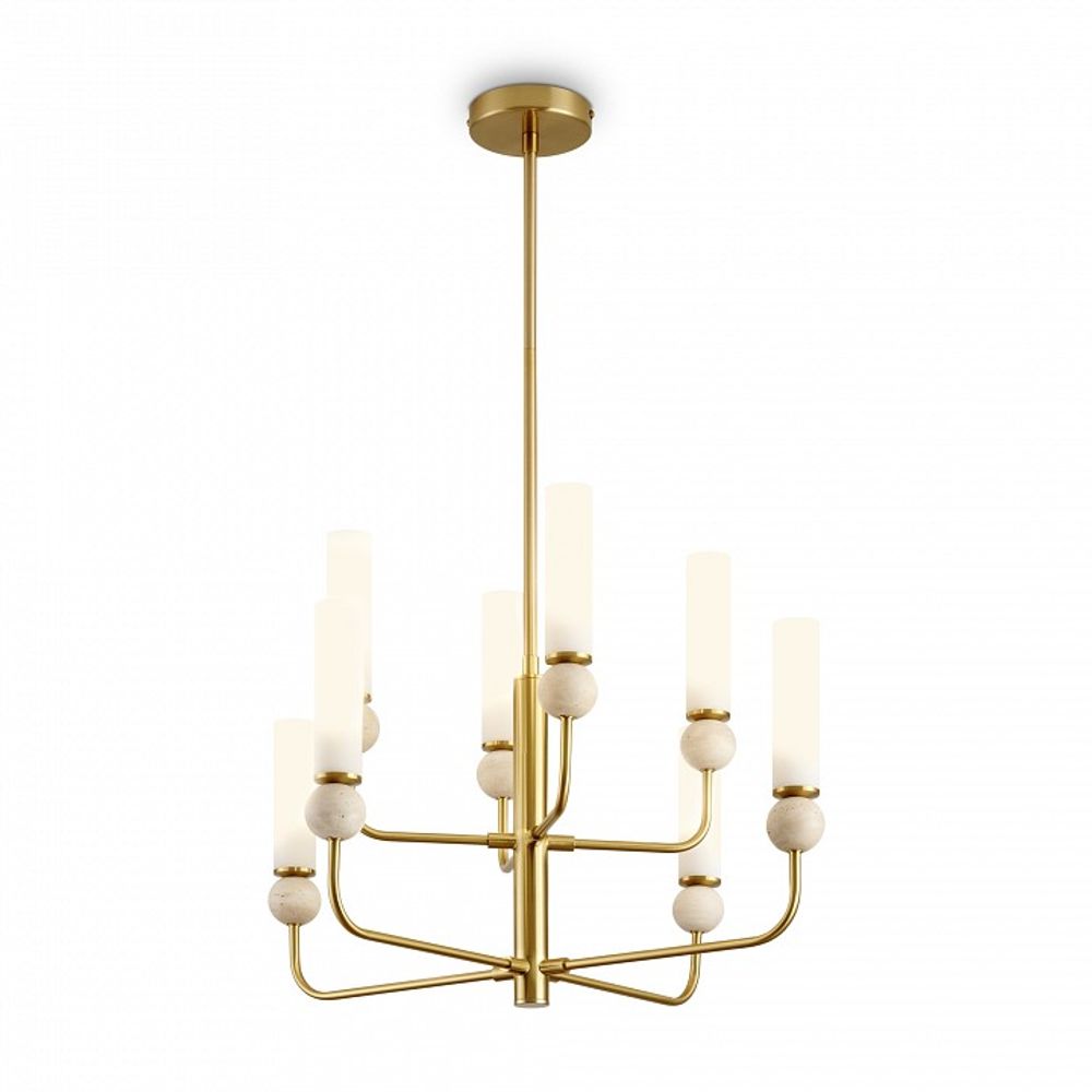 Люстра на штанге Freya Sunspot FR5482CL-08BS