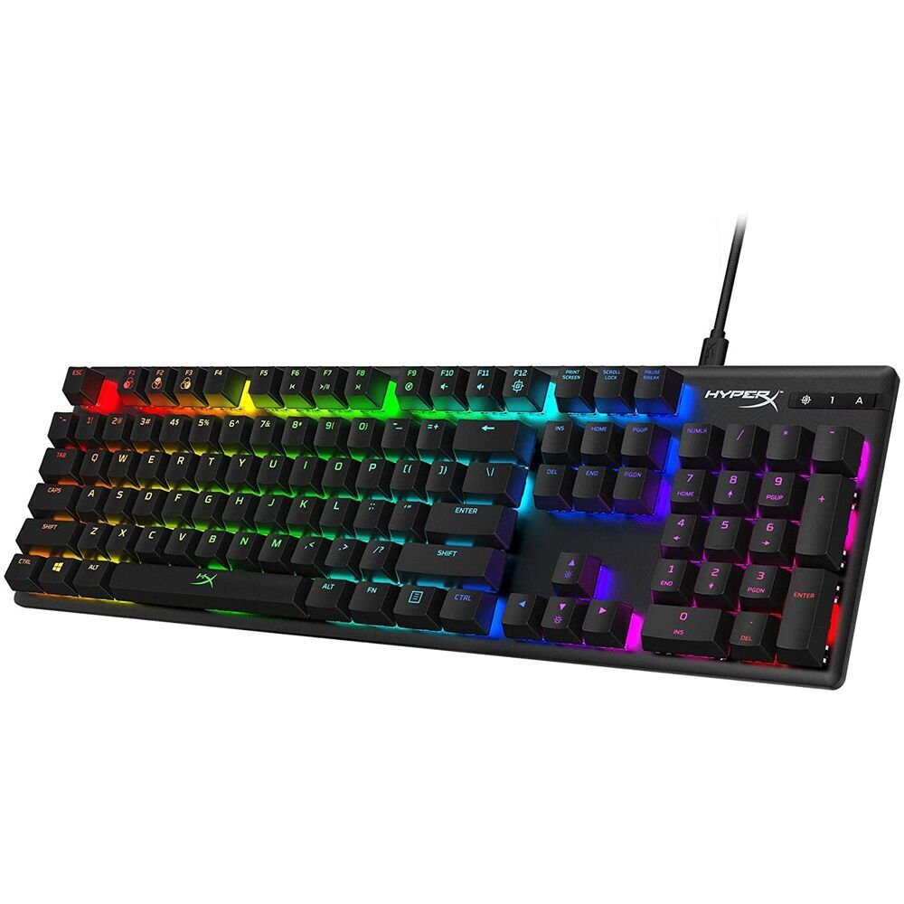 Клавиатура HyperX Alloy Origins (RED switches) Black USB HX-KB6RDX-US