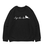 Свитшот "Корги - сердечный ритм"