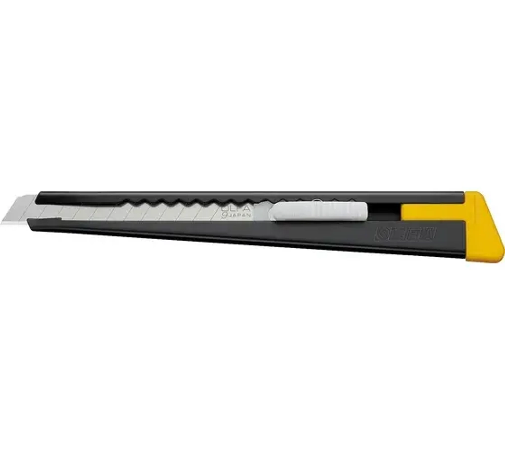 OLFA с сегментированным лезвием 9мм, нож (OL-180-BLACK)