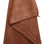 Полотенце кухонное «UNICO», 34*72 см, цвет коричневый, микрофибра 300 гр/м2